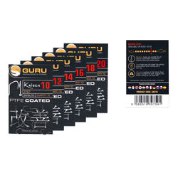 Guru Kaizen Eyed Barbless Hooks